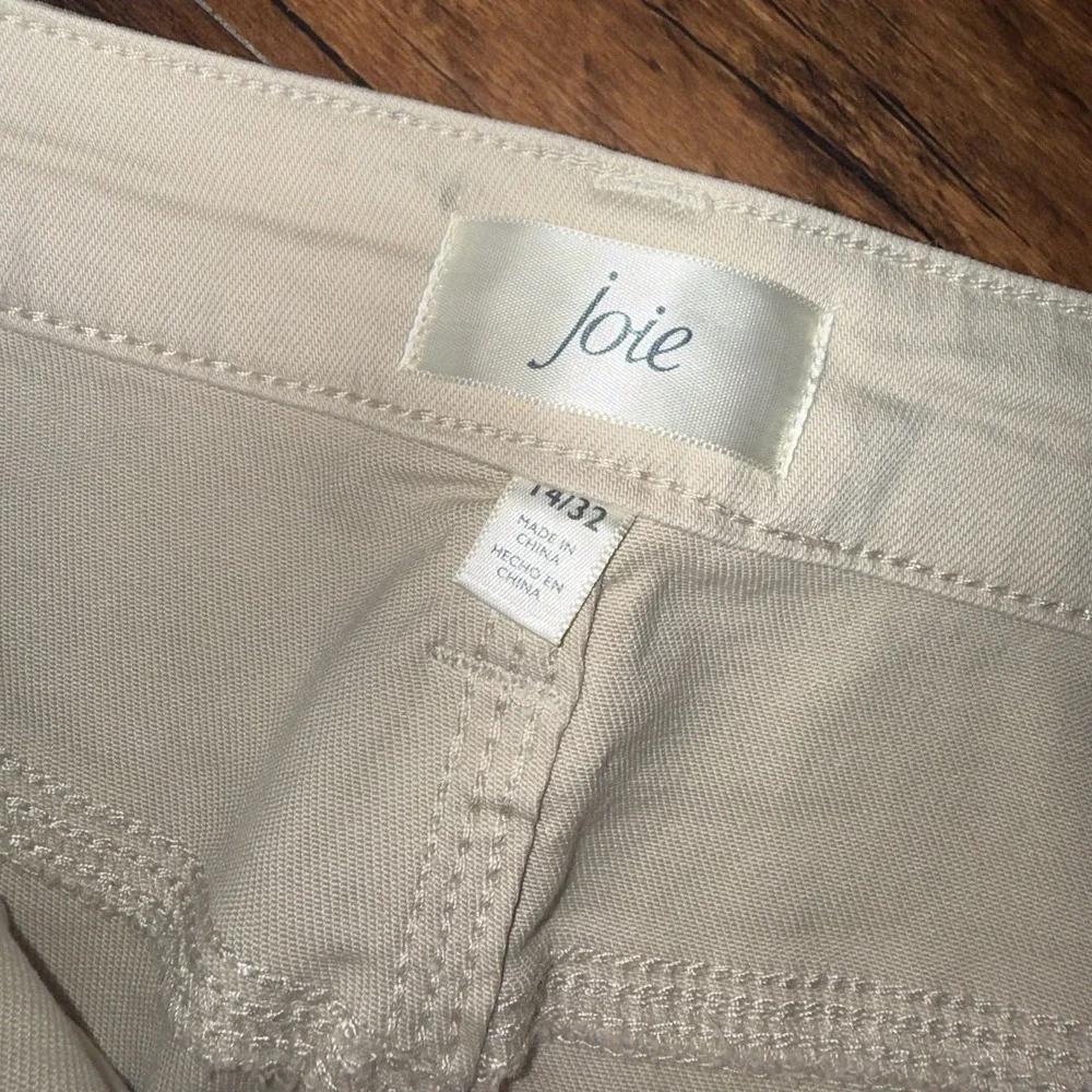 Joie Khaki‎ Zipper Cuffs Cargo Skinny Jeans Women's Size 14